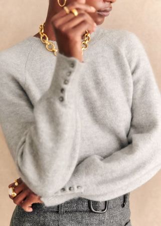Sezane pull Louise gris XS