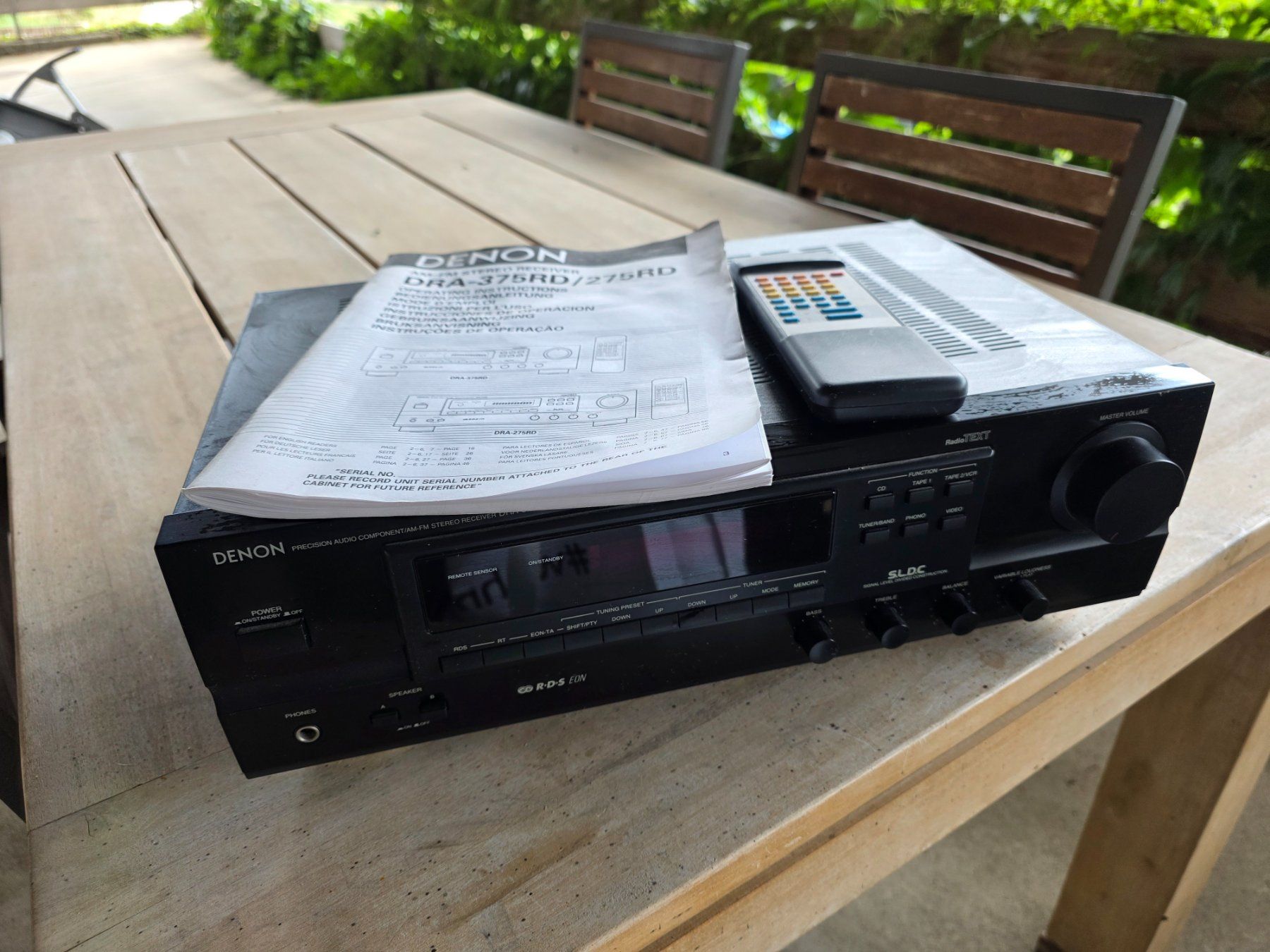 Denon Receiver: Denon Receiver DRA-375RD – Gebraucht aus Walterswil BE von Lonitti 6