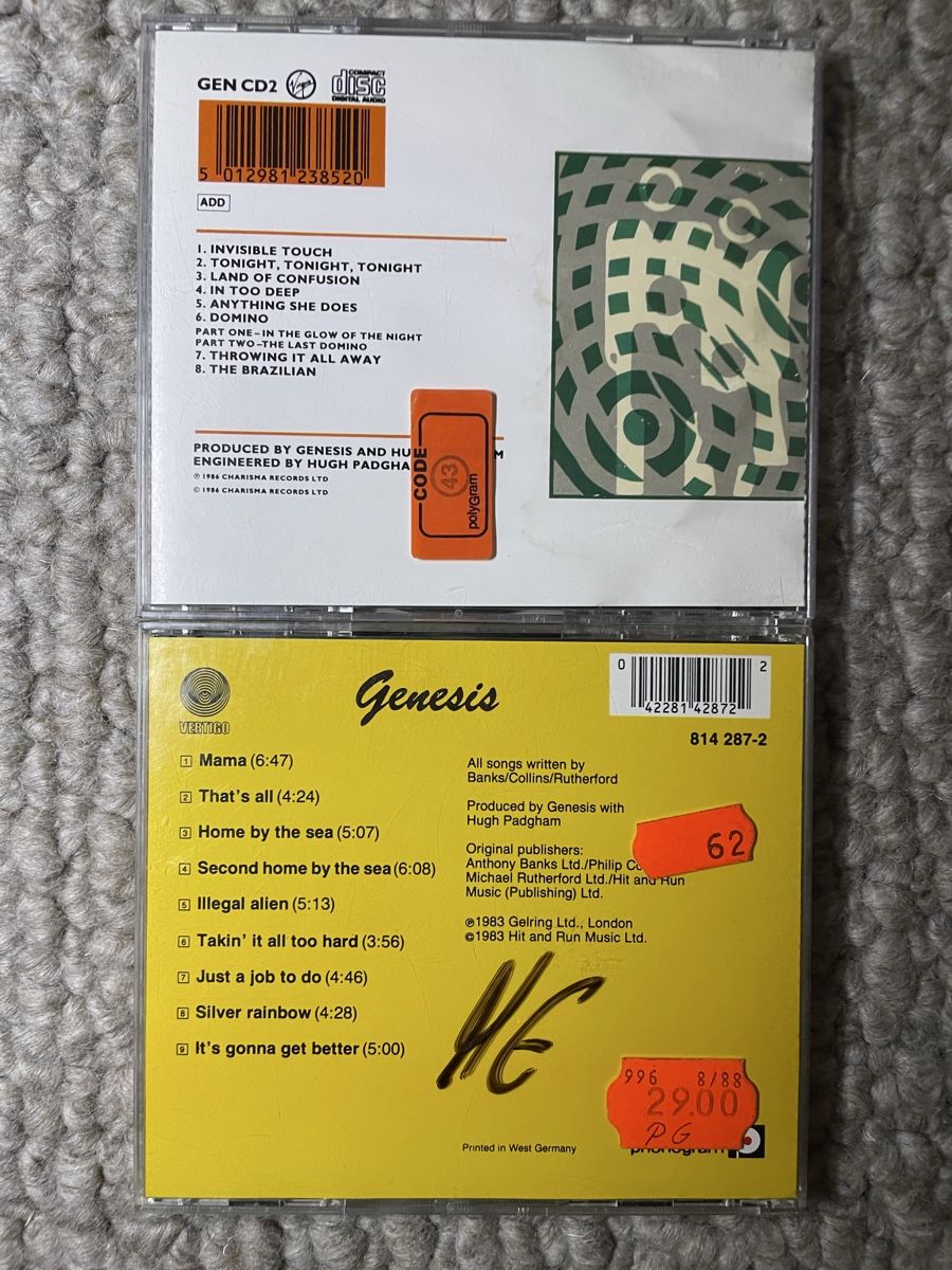 CD: 2x Genesis – Usato da Reinach AG venduto da trigger7811 1