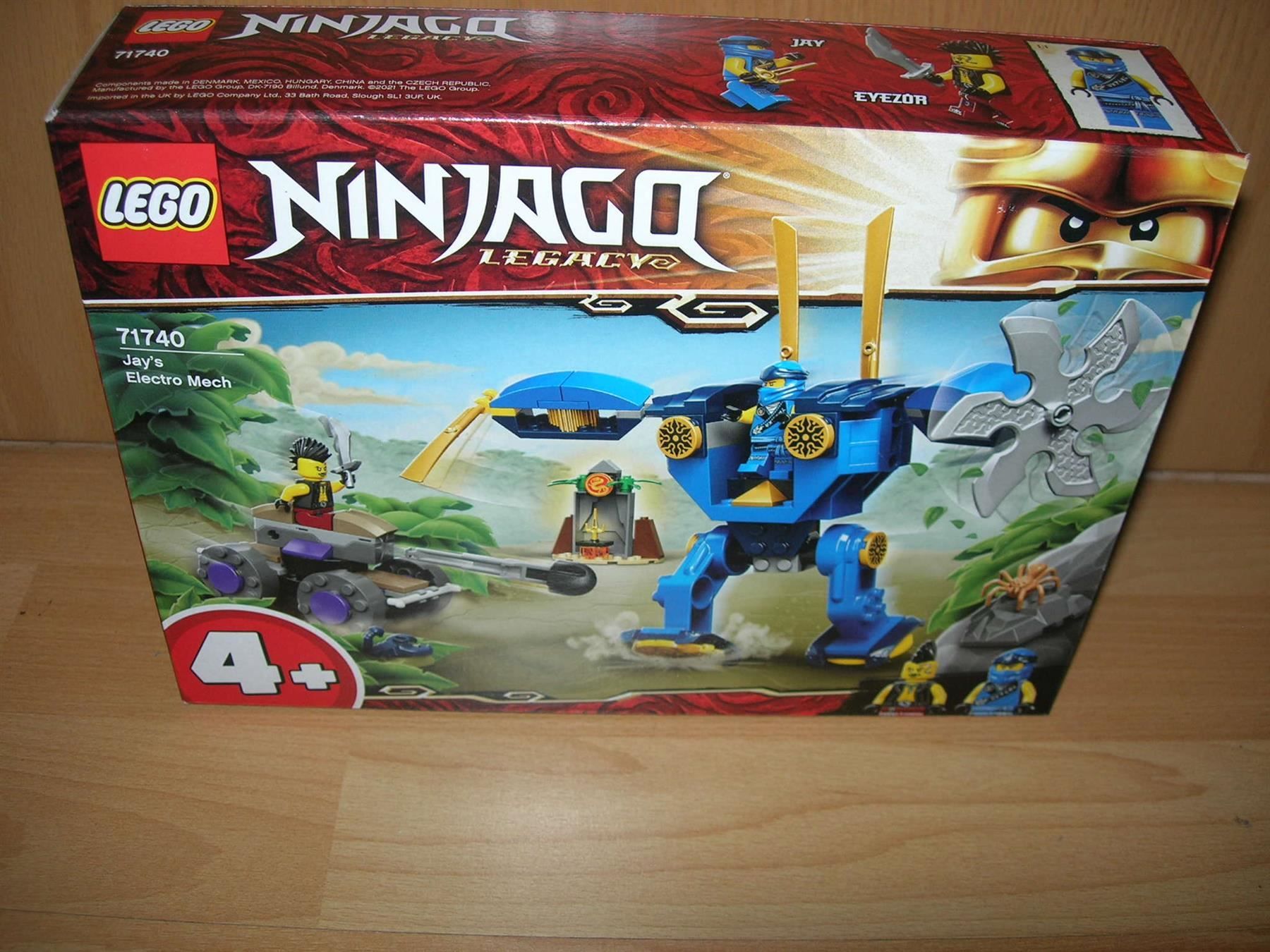 Lego Giocattoli: LEGO Ninjago 71740 Jay's Electro Mech – Nuovo e nell'imballaggio originale da Hornussen venduto da Corvette-