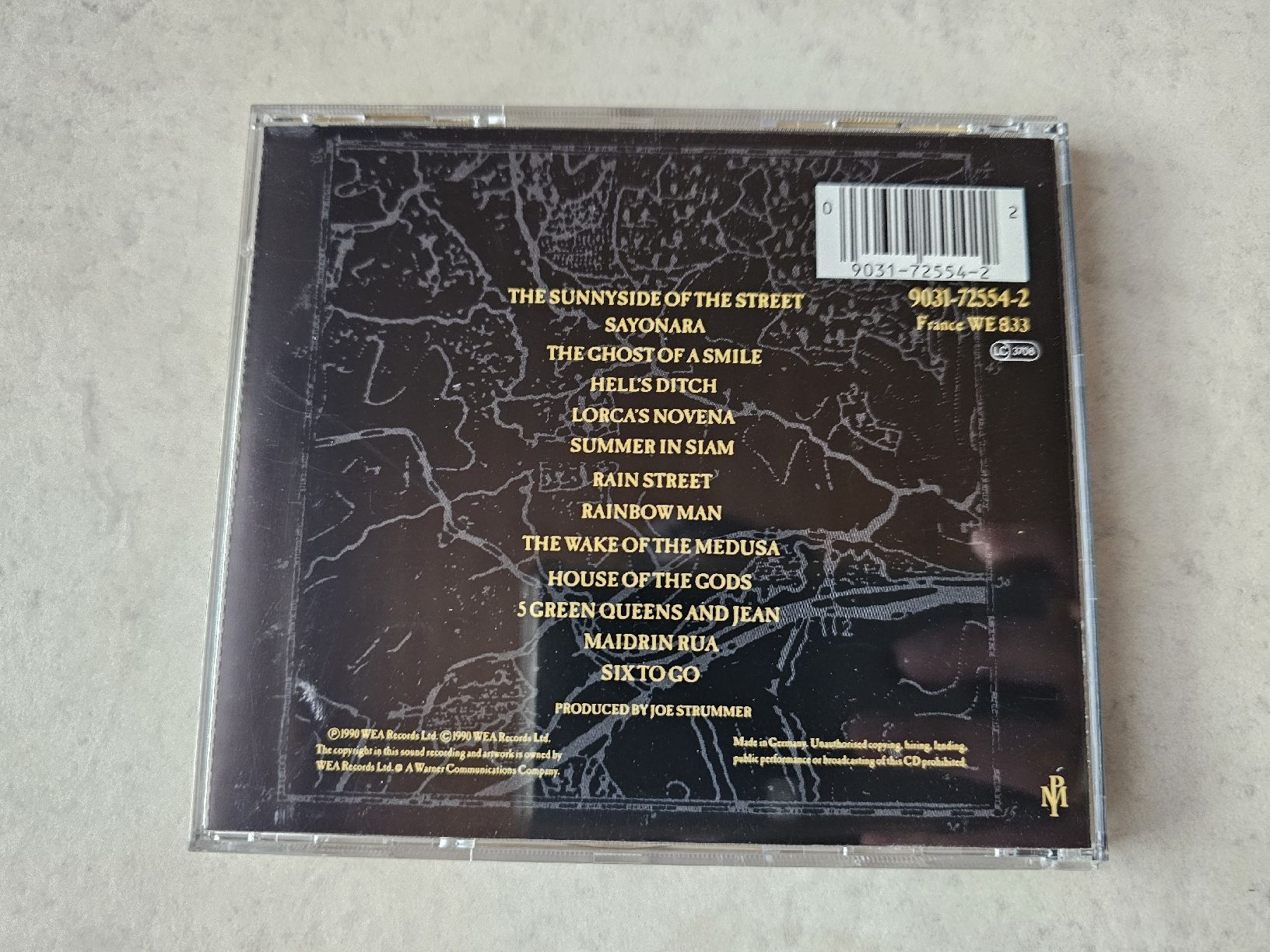 CD: The Pogues  -  Hell's Ditch – Usato da Schneisingen venduto da backstore24 1