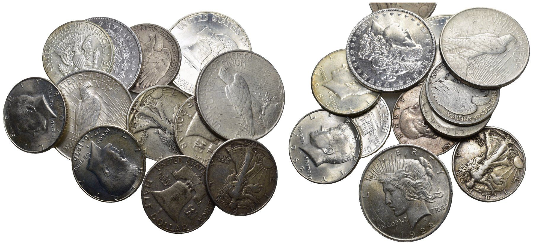Tutti le monete: USA Lot Silber – Usato da Bern venduto da numismatictops