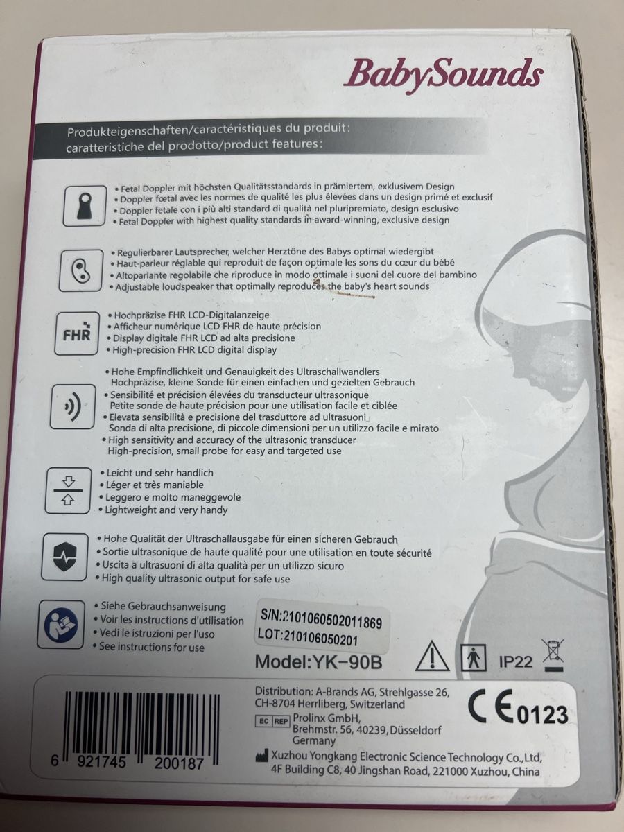 Toutes les machines: Doppler foetal BabySounds – D'occasion à Schönried par larissa_z 1