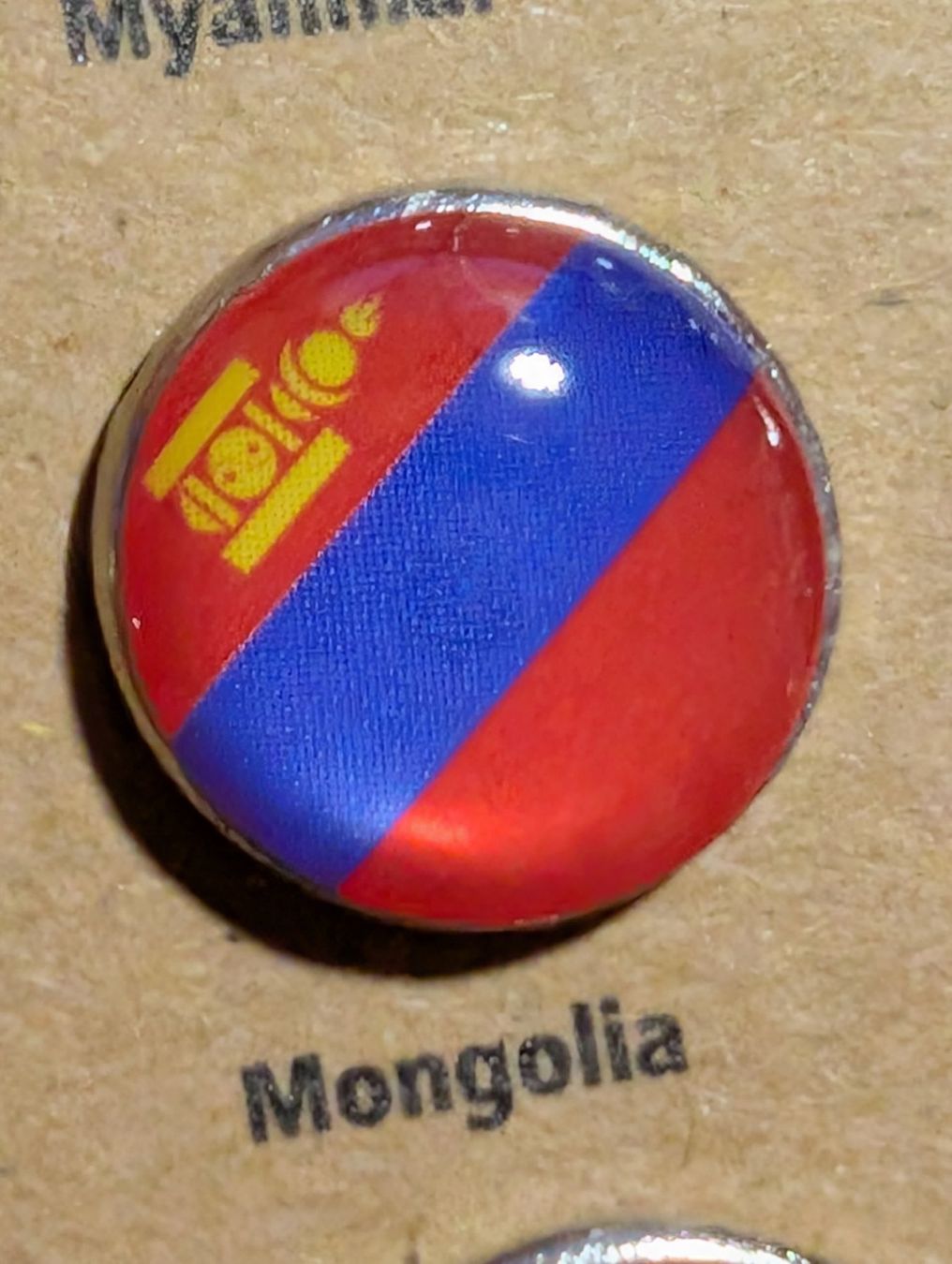 Plaketten & Abzeichen: Ansteckpin LW: Länderwappen – Gebraucht aus Oppligen von Pin-Fall-Shop