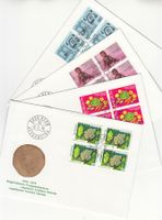 SBK 572 - 575 im 4er Block FDC
