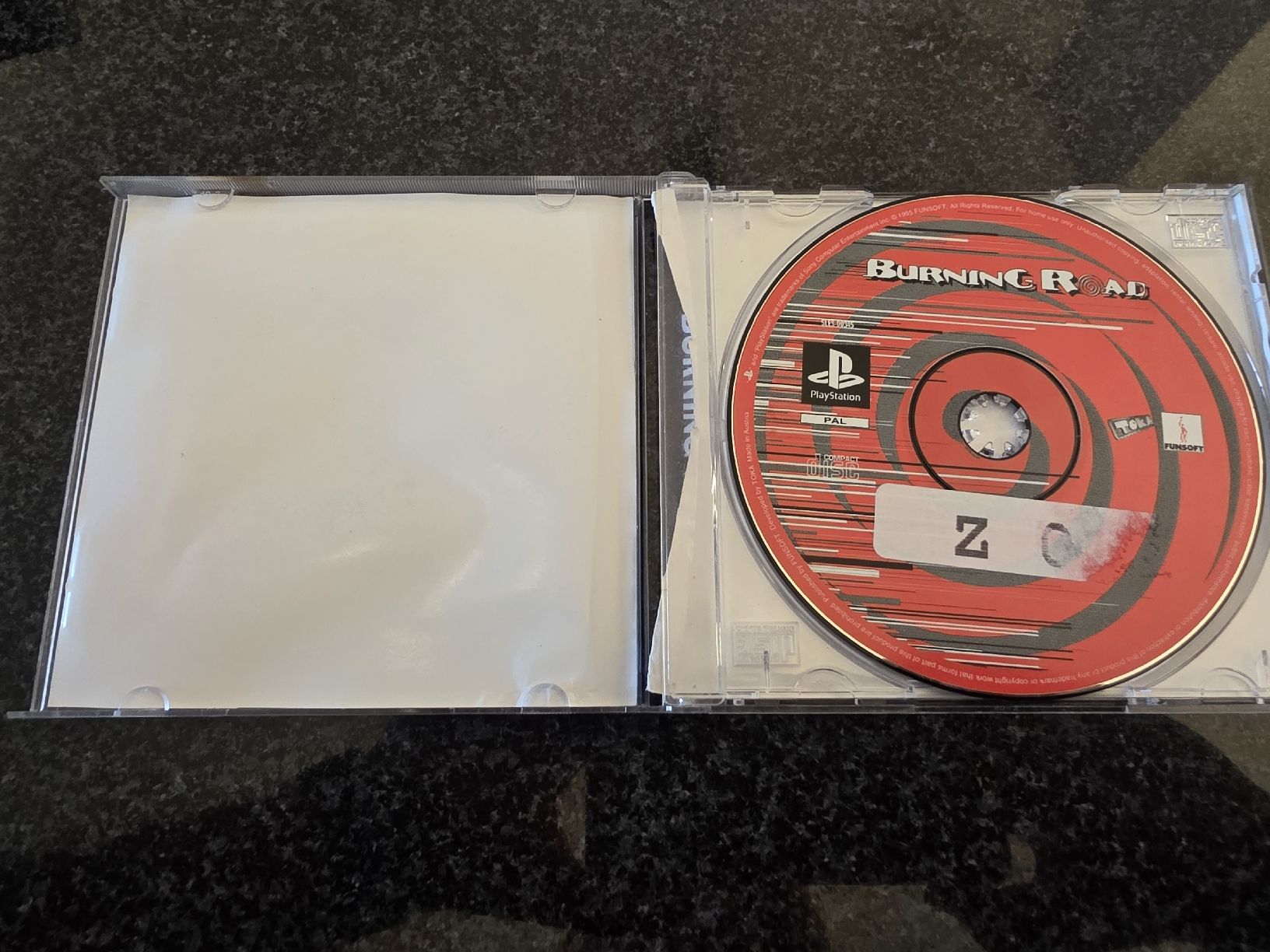 Jeux: Burning Road PS1 – D'occasion à Chavornay par Crash37 2