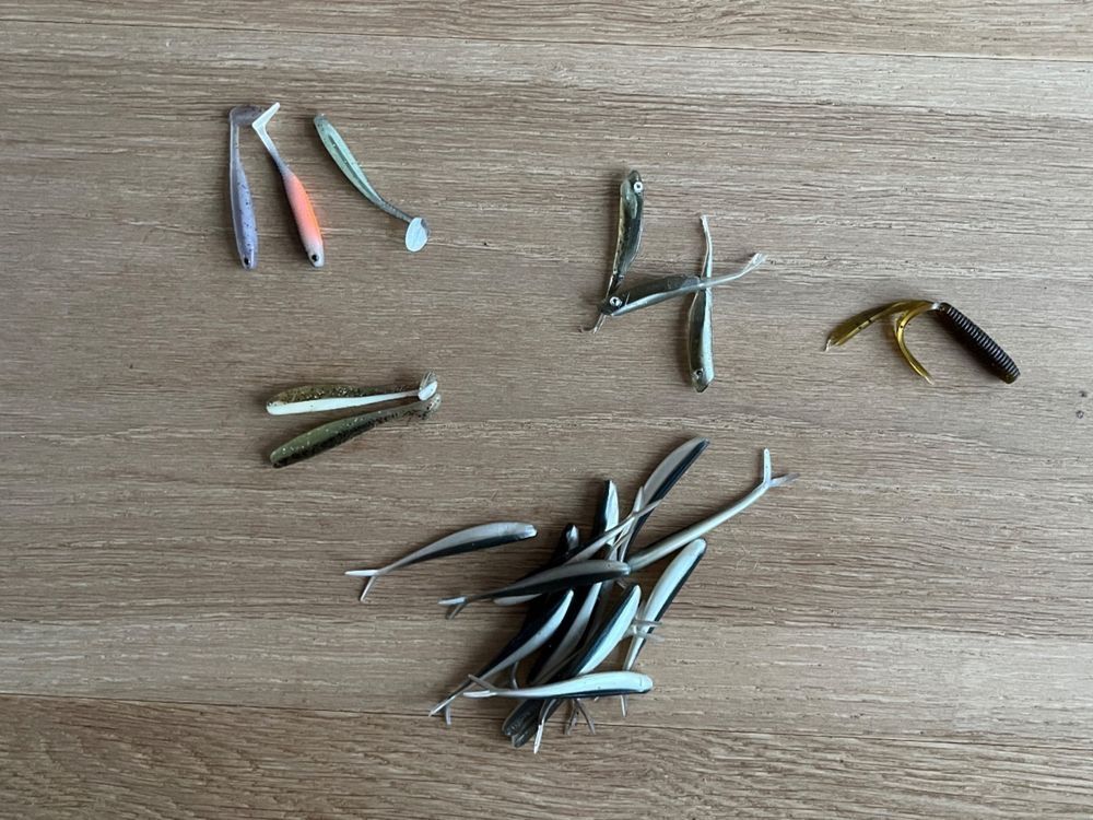 Esche: Verschiedene Gummiköder – Usato da Jona venduto da Be4 1