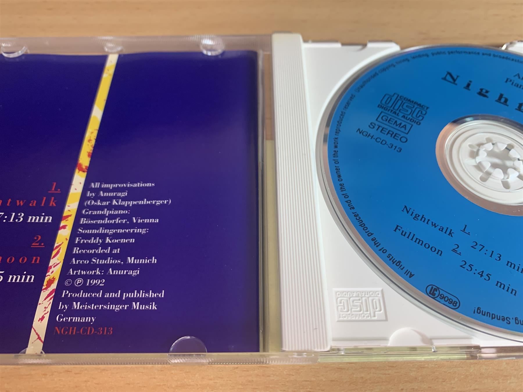 CD: Anuragi – Nightwalk – Usato da Rikon im Tösstal venduto da Alpenmutz 2