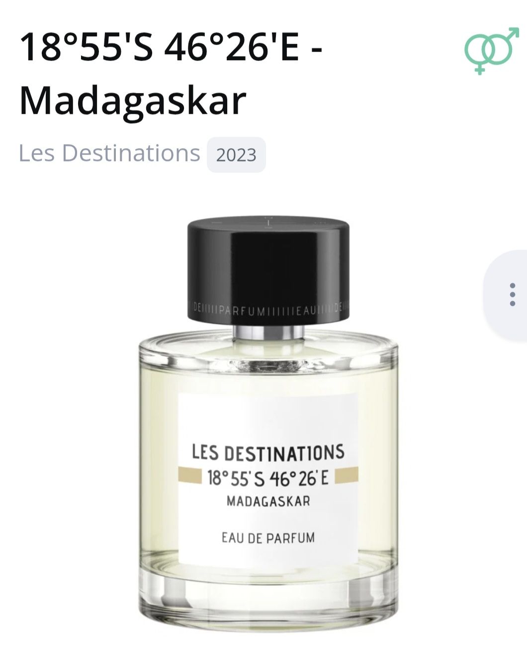 Profumi & Eau de Toilette: 2 ml MADAGASKAR LES DESTINATIONS ABFÜLLUNG – Nuovo (secondo la descrizione) da St. Gallen venduto da CaliSunshine 2