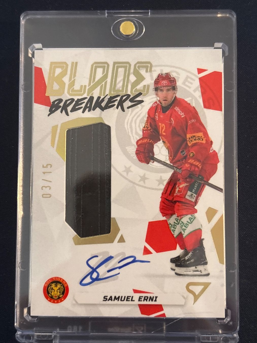 Sportzoo Cartes à collectionner: Samuel Erni SCL Blade Breakers Nr. 03/15 – Neuf (Voir description) à Schmitten FR par mic_rys