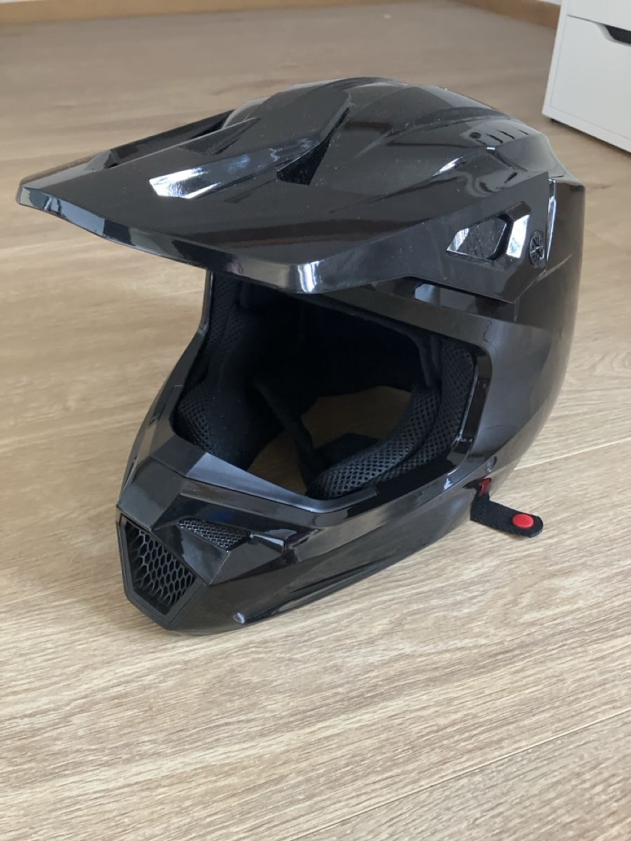 Fox Caschi & visiere: Fox Racing V1 Solid Gloss Black – Taille XL – Nuovo (secondo la descrizione) da Tramelan venduto da mar_jk8q 1