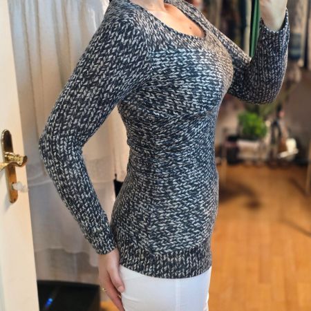Bandolera Shirt Elegant Langarm Gr S / M