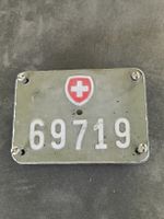 Militär Fahrrad Kennzeichen Schweiz 
