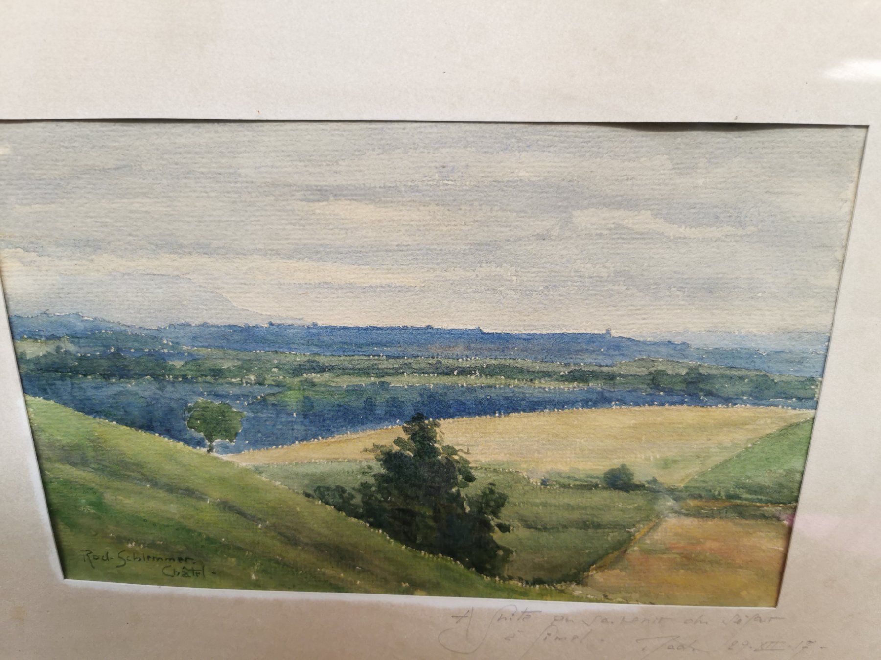 Dipinti: TABLEAU SIGNÉ ET DATÉ GIMEL 1917 – Usato da Genève venduto da Qanil77 1