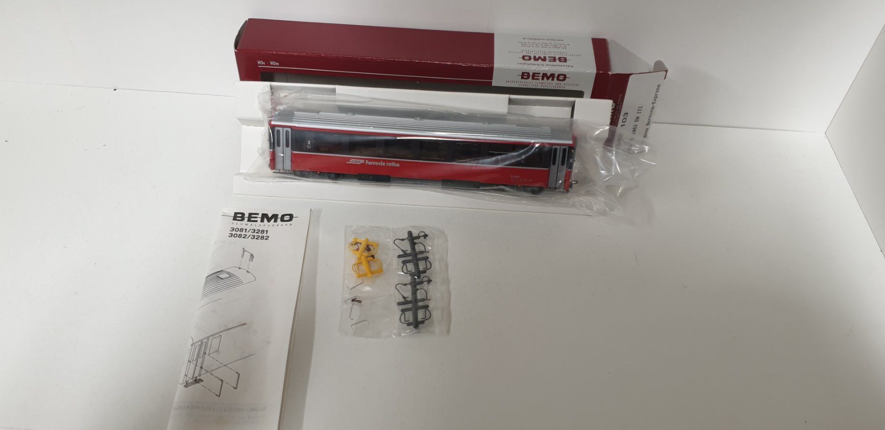 Bemo Modellini di ferrovie: Bemo RhB Bernina Express EW III  3282 103 – Nuovo (secondo la descrizione) da Geroldswil venduto da TopTrain54 2