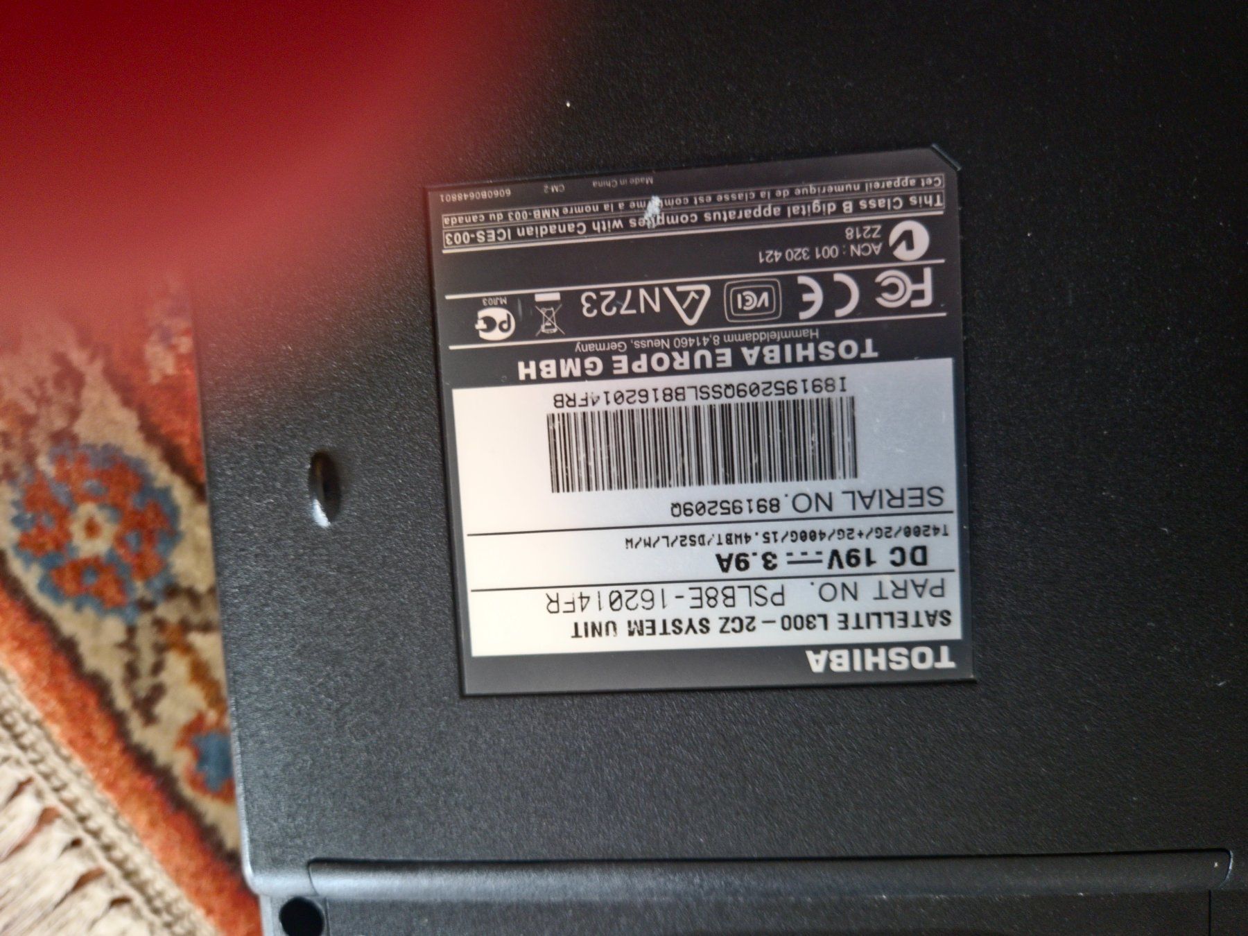 Toshiba Notebooks: 5 ordinateurs portables pour pièces – Gebraucht aus Sierre von ben_5lvj 2