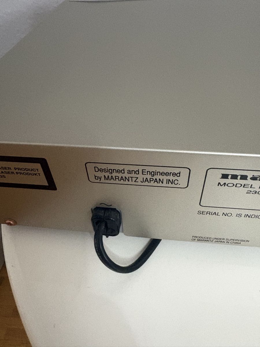 Marantz Sistemi audio & multimediali: Lecteur CD Marantz  – Usato da petit lancy venduto da FerreiraLuis 4