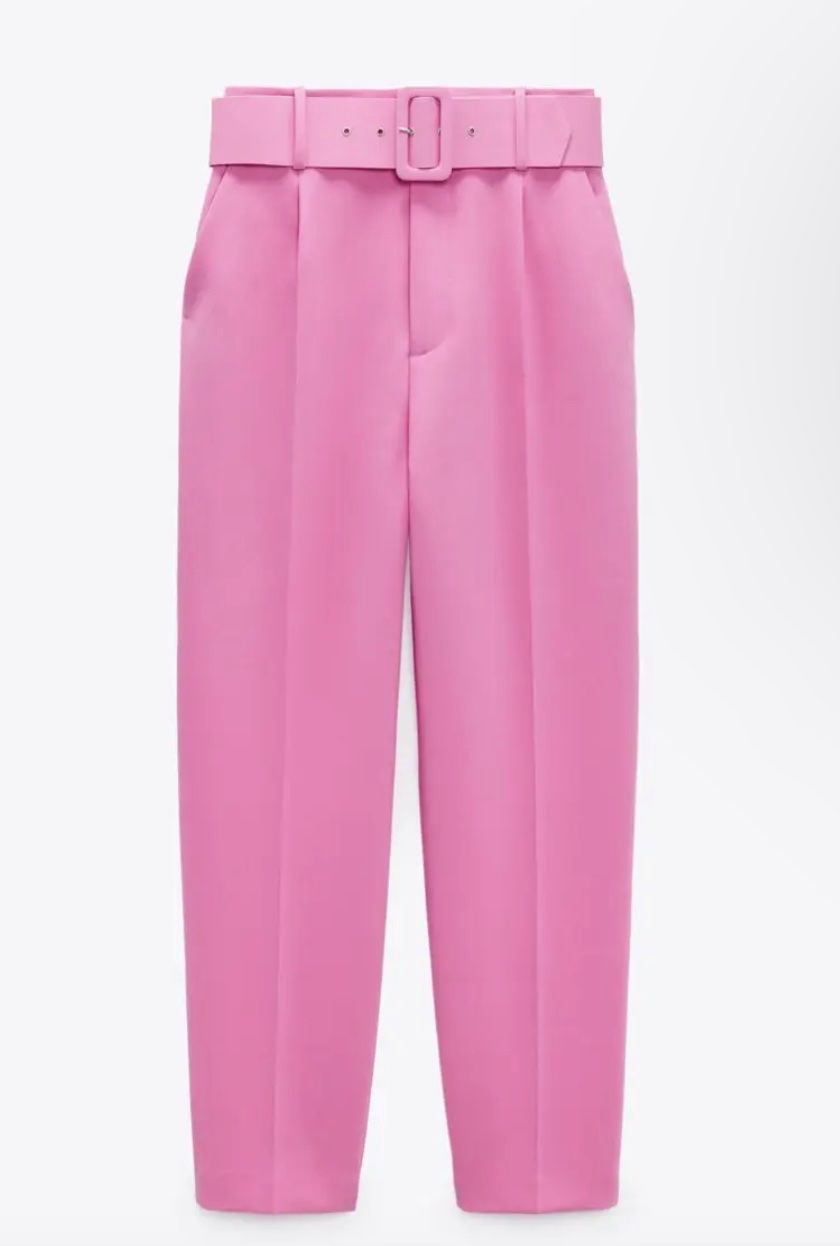 Zara Pantaloni: Zara Hose mit Gürtel XS/ NEU – Nuovo e nell'imballaggio originale da Triesen venduto da KiSc1