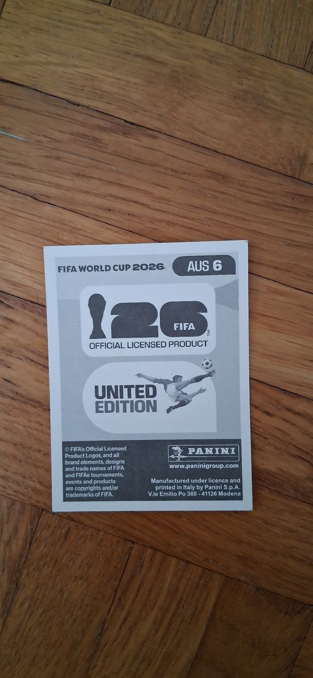 Panini Sammelbilder & Trading cards: WM- Panini 2026 Sticker Jordan Bos – Gebraucht aus Zürich von Pryter 1