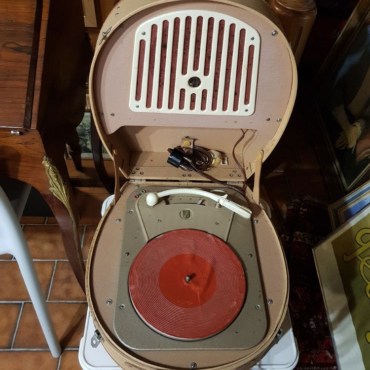 Tourne-Disque stéréo Vinyle Phonographe Portable Phonographe Gravure