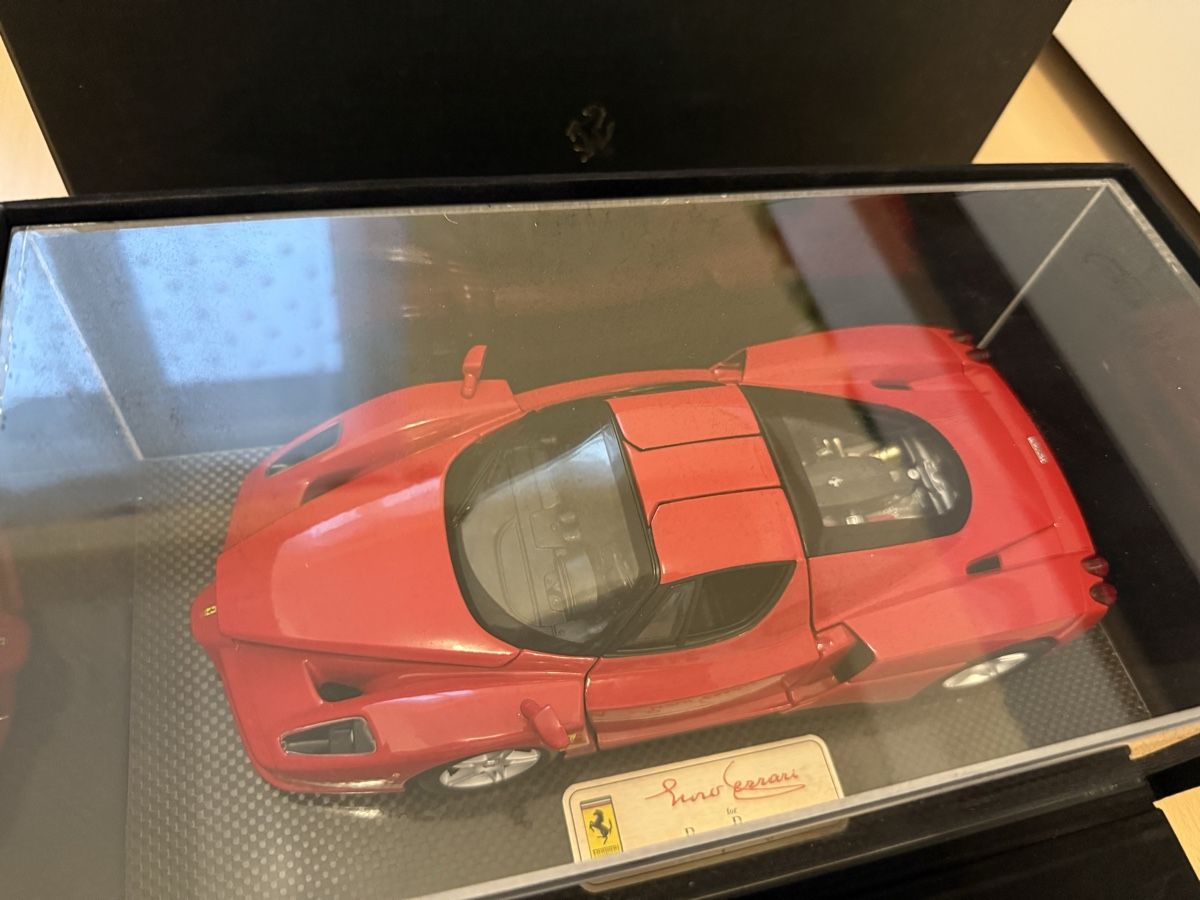 Ferrari Enzo 1:18 Limited Edition Percy Bongers Vitrine MR C (Neu und ...