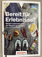 Migros Sticker - Region geniessen - voller Sammelpass