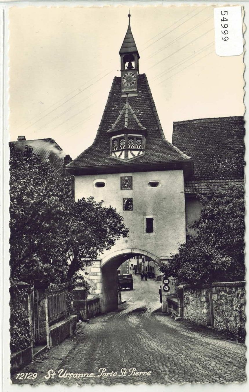 Cartoline postali: St. Ursanne - Porte St. Pierre – Usato da Ettingen venduto da Kartenplanet