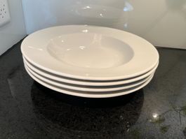Hochwertige Pasta-Teller / 4 Stück
