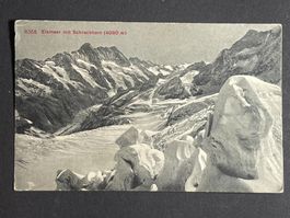 Grindelwald, Eismeer mit Schreckhorn