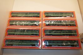 IHC H0: 8xUS Personenwagen Northern Pacific