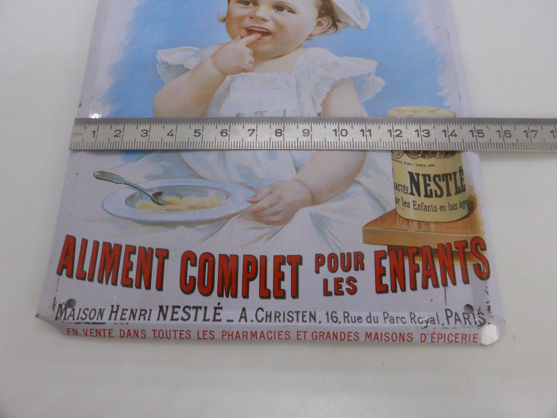 Foto & Immagini: Affiche en métal - Nestlé - – Usato da Porrentruy venduto da Kim017 2