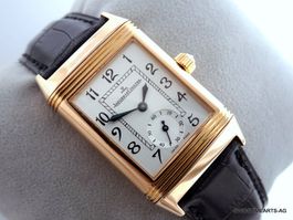 JAEGER LE COULTRE REVERSO DUETTO 18K & DIAMANTEN 256.2.75