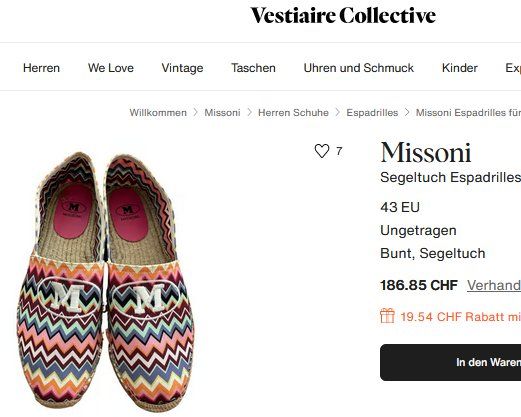 Missoni Scarpe da donna: Espadrilles Missoni .39 / 25cm – Usato da Collonges venduto da arashee 9