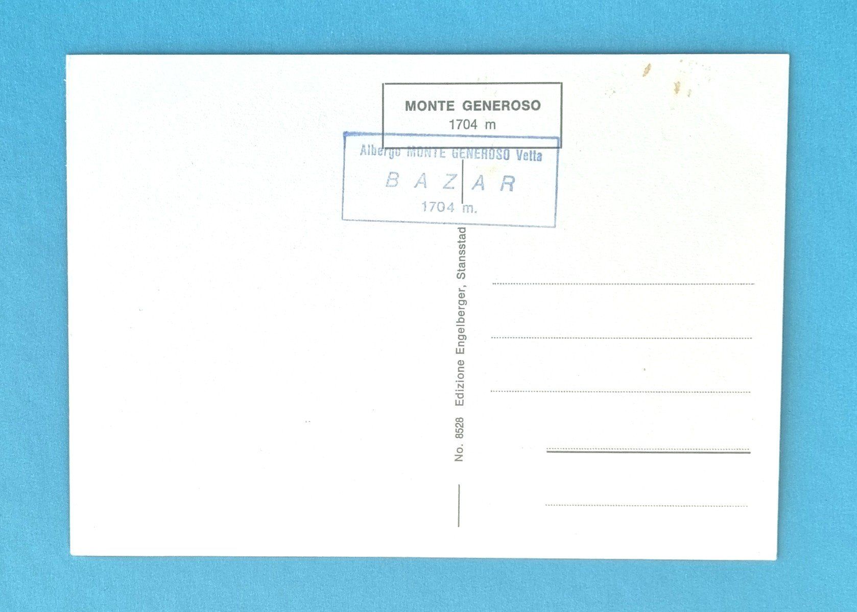 Cartoline postali: Monte Generoso - Ferrovia - Zahnradbahn – Usato da Rothrist venduto da RROENK 1
