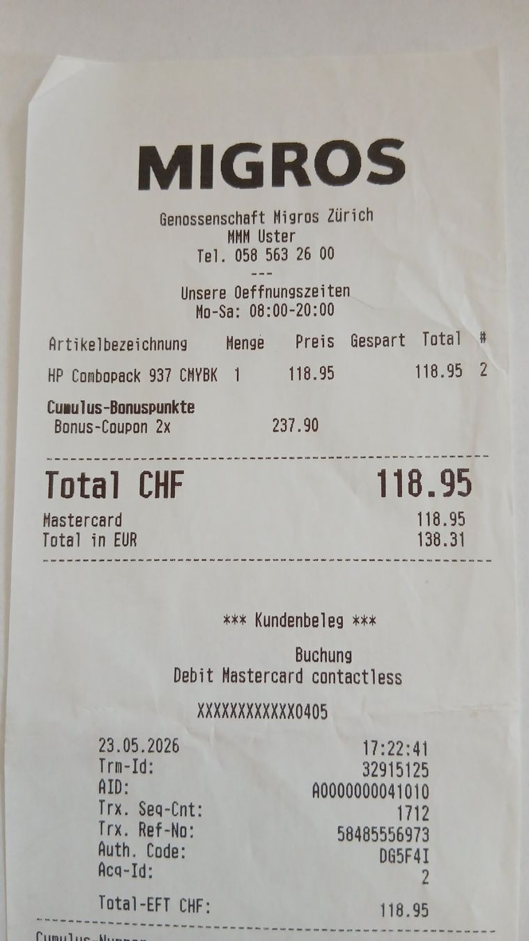 Hewlett Packard Cartouches & Toner: HP Original Druckerpatronen – Neuf avec emballage d'origine à Uster par fidel2000 3