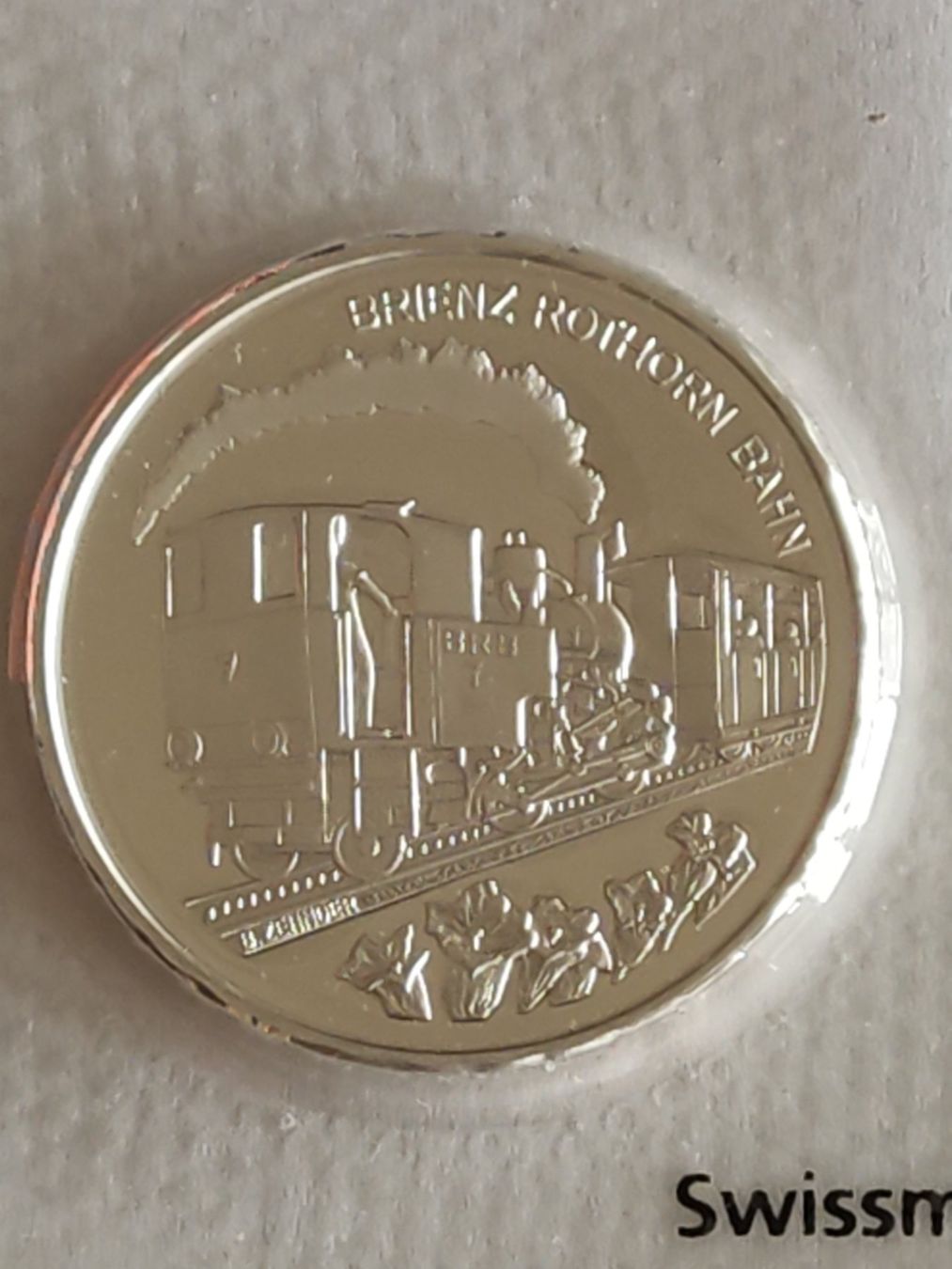 Tutti le monete: 20 Fr Silber Brienz Rothorn Bahn  2009 / neu – Nuovo e nell'imballaggio originale da Laufen venduto da Sunjupite7