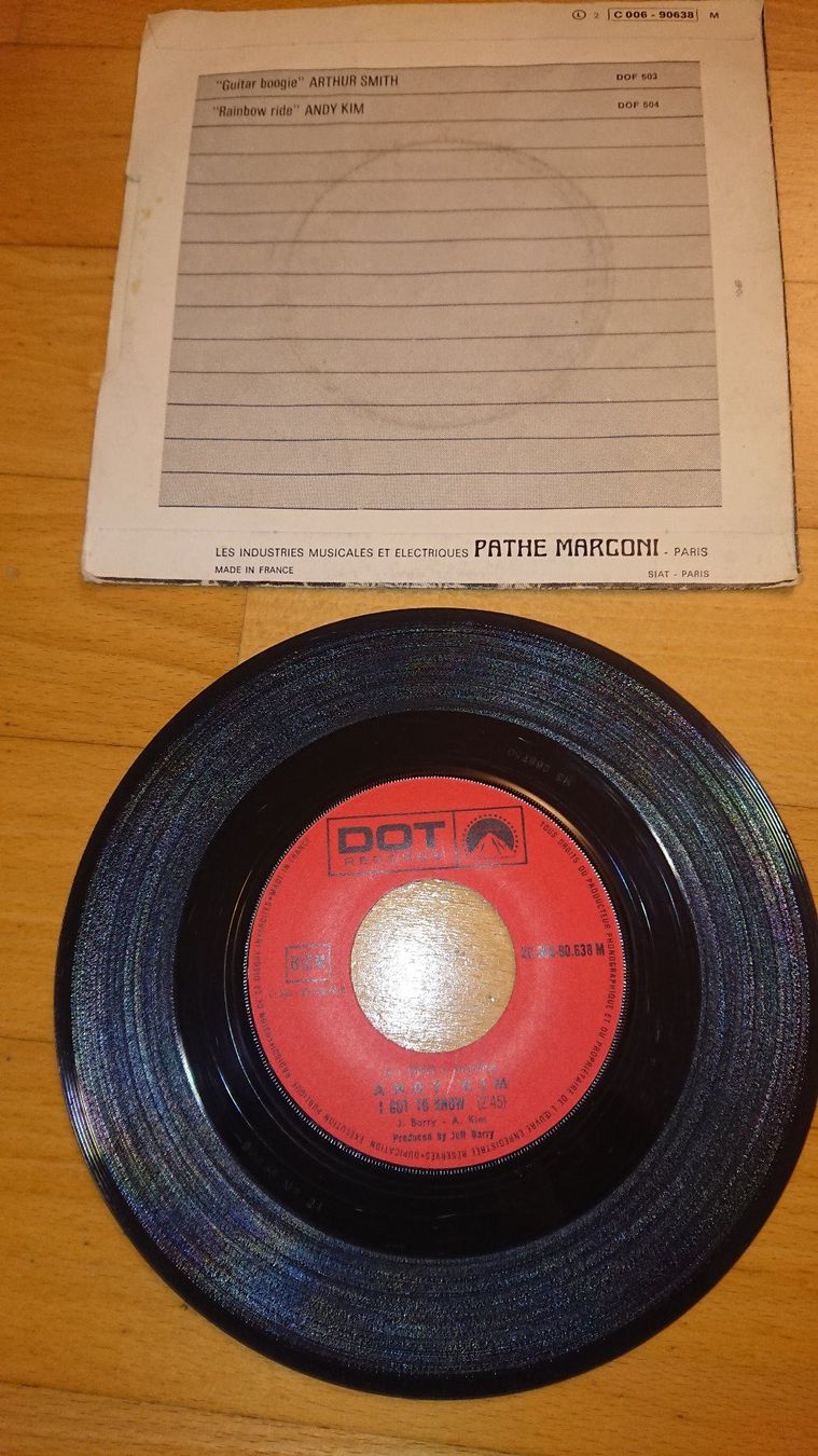 Dischi in vinile: Andy Kim - So good together - Single 1969 – Usato da Egg b. Zürich venduto da orwell1984 1