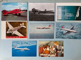 13 AK Swissair Propellerflugzeuge