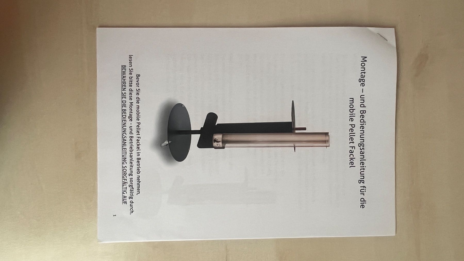 Radiatori: Original Pellet Fackel rauchfreier Terrassenheizer – Usato da Frasnacht venduto da Padi1968 6