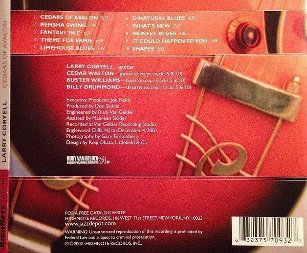 CD: Cedar Walton, Larry Coryell, Buster Williams, Bill Drummond – Usato da Unterbäch venduto da gond 1