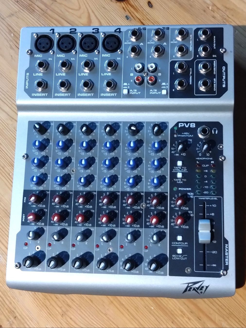 Peavey Console di mixaggio: Peavey PV8 Compact Mixer – Usato da Lyssach venduto da YYZ10 3