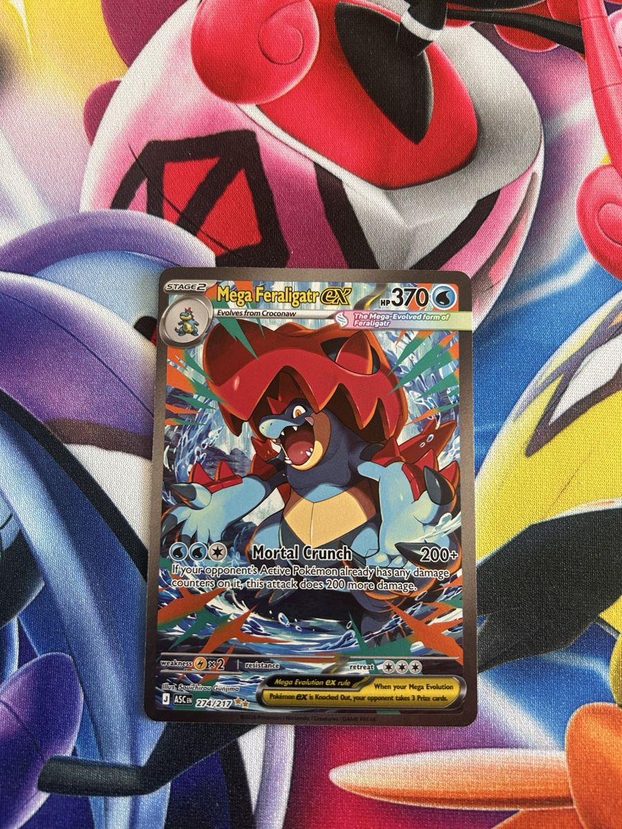 Pokémon Carte collezionabili: Mega Feraligatr ex 274 – Nuovo (secondo la descrizione) da Oberuzwil venduto da nam1go 1