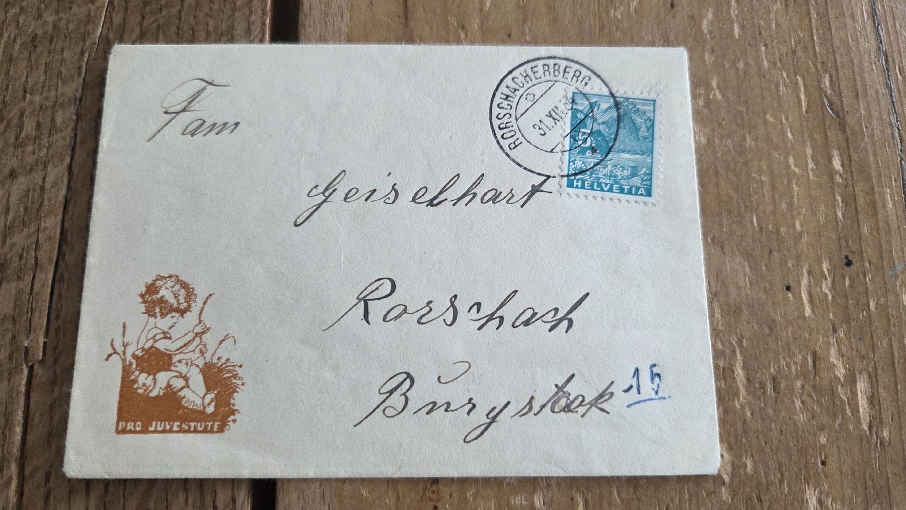 Tous les timbres: 1934  Pro Juventute Briefli – D'occasion à Arni AG par Moth68
