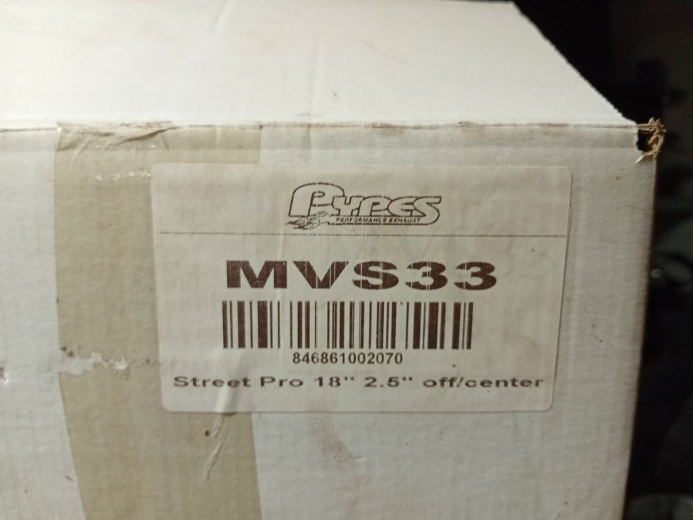 Schalldämpfer von Pypes Street Pro MVS33 universal | Kaufen auf Ricardo
