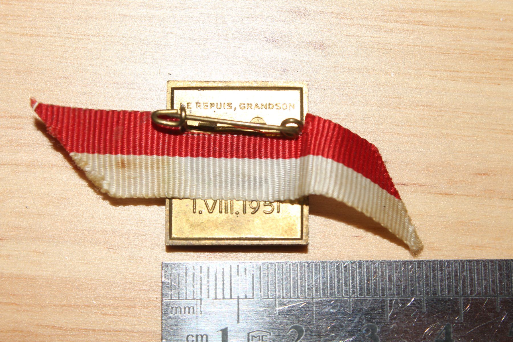 Spille & Fermagli: Abzeichen Le Repuis Grandson 1951 – Usato da Kriens venduto da Wolly85 1