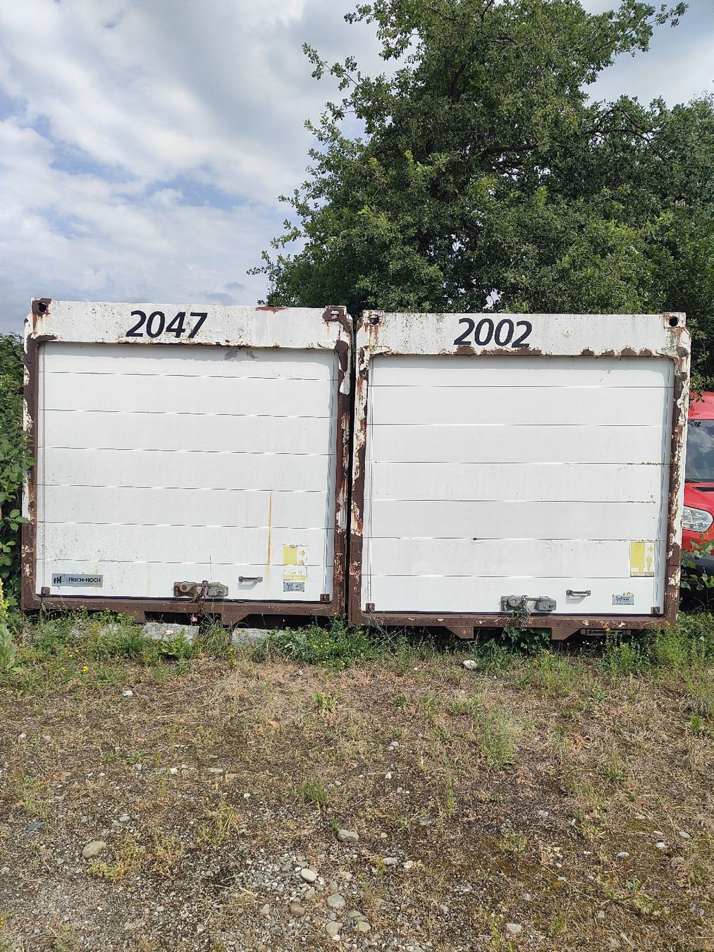 Baucontainer: 2 Container mit Rolltor – Gebraucht aus Untervaz von Murmali0