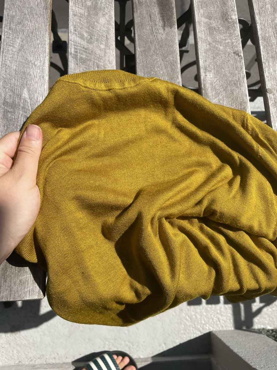 Zara Maglioni & Felpe: Wunderschöner leichter Pullover in Senfgelb, Grösse S – Nuovo (secondo la descrizione) da Zürich venduto da Carlajimena 2