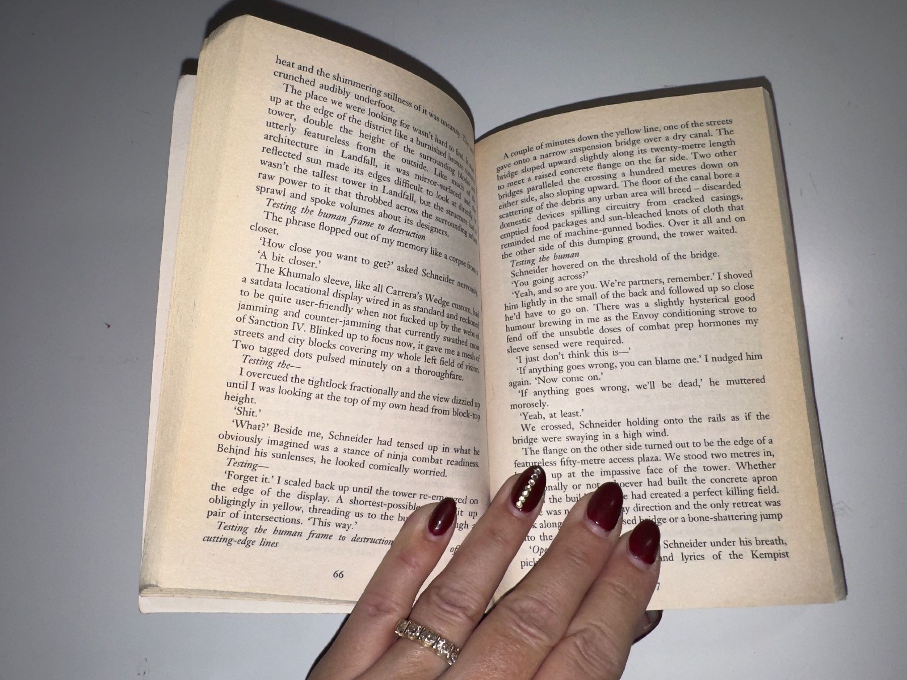Libri: NOVEL: Richard Morgan, Broken angels – Usato da Grosswangen venduto da English_books 3