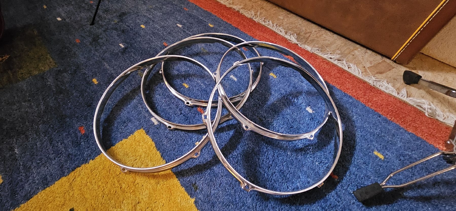 Musikinstrumente: 12" 6'Loch Spannreifen – Gebraucht aus Rapperswil SG von Portschluessel