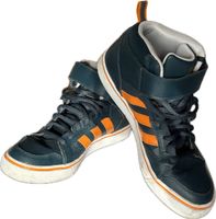 Baskets Adidas hautes bleu et orange 40⅔